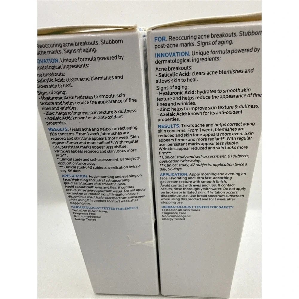 La Roche-Posay Effaclar A.Z. Salicylic Acid Acne Medication 1.35 oz ea. 2PACK‎